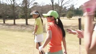 Horny young golfer hosed